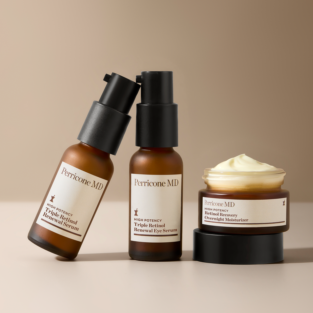 HIGH POTENCY Triple Retinol Power Kit Set routine completa al triplo Retinolo 3 prodotti