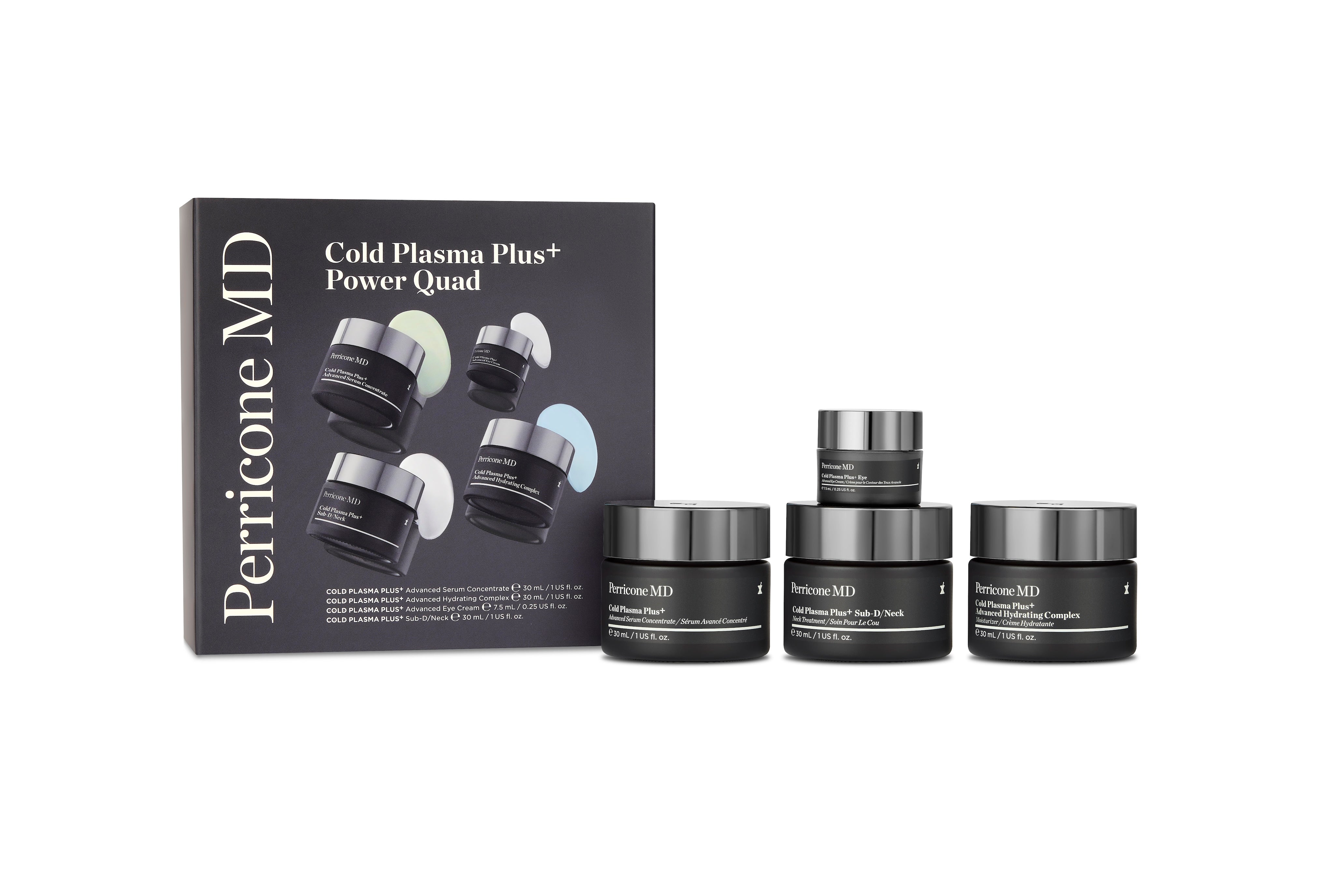 COLD PLASMA PLUS+ Power Quad Set routine completa da 4 prodotti