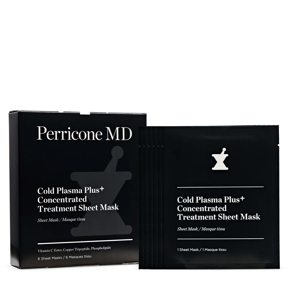Cold Plasma Plus+ Concentrated Treatment Sheet Mask (Kit da 6 pz) Immagine 1